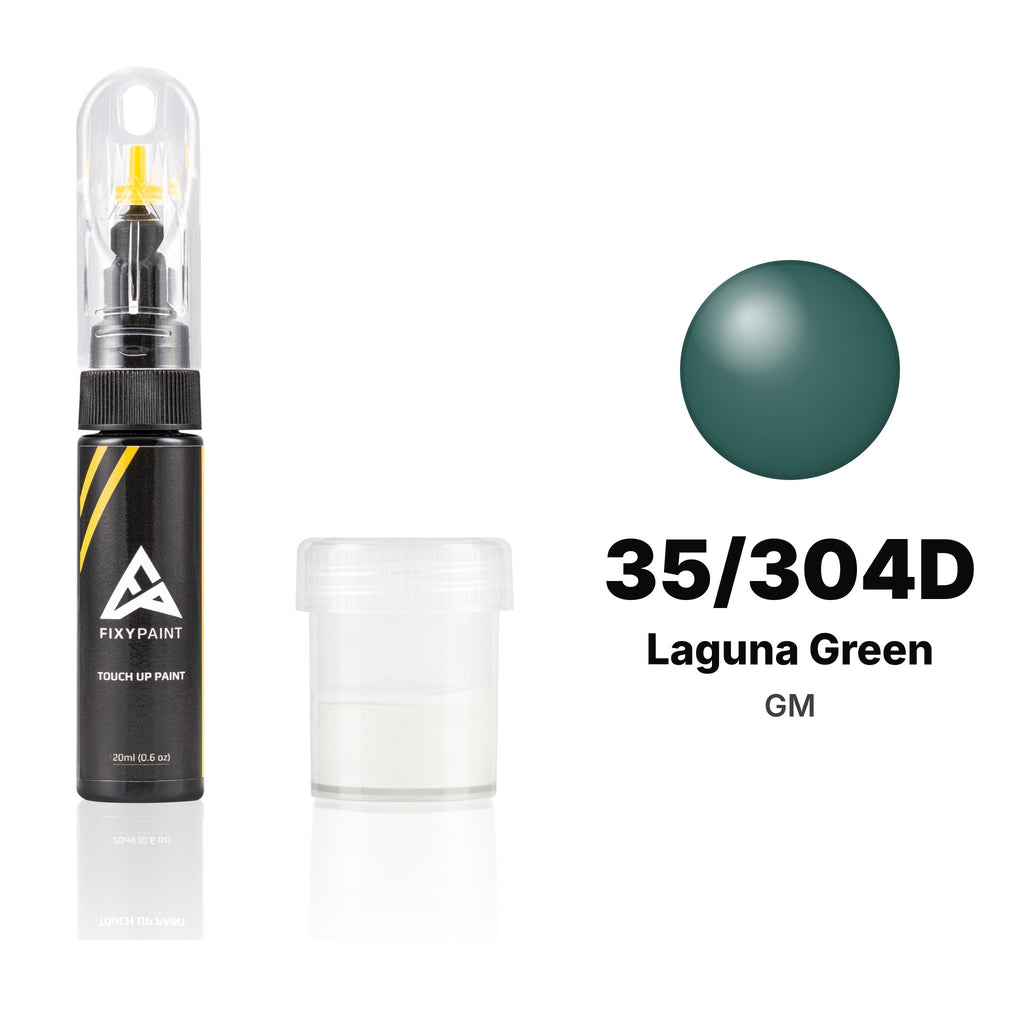 Lackstift für GM – 35/304D Laguna Green (alle Modelle, 1997–2004), Set Standard