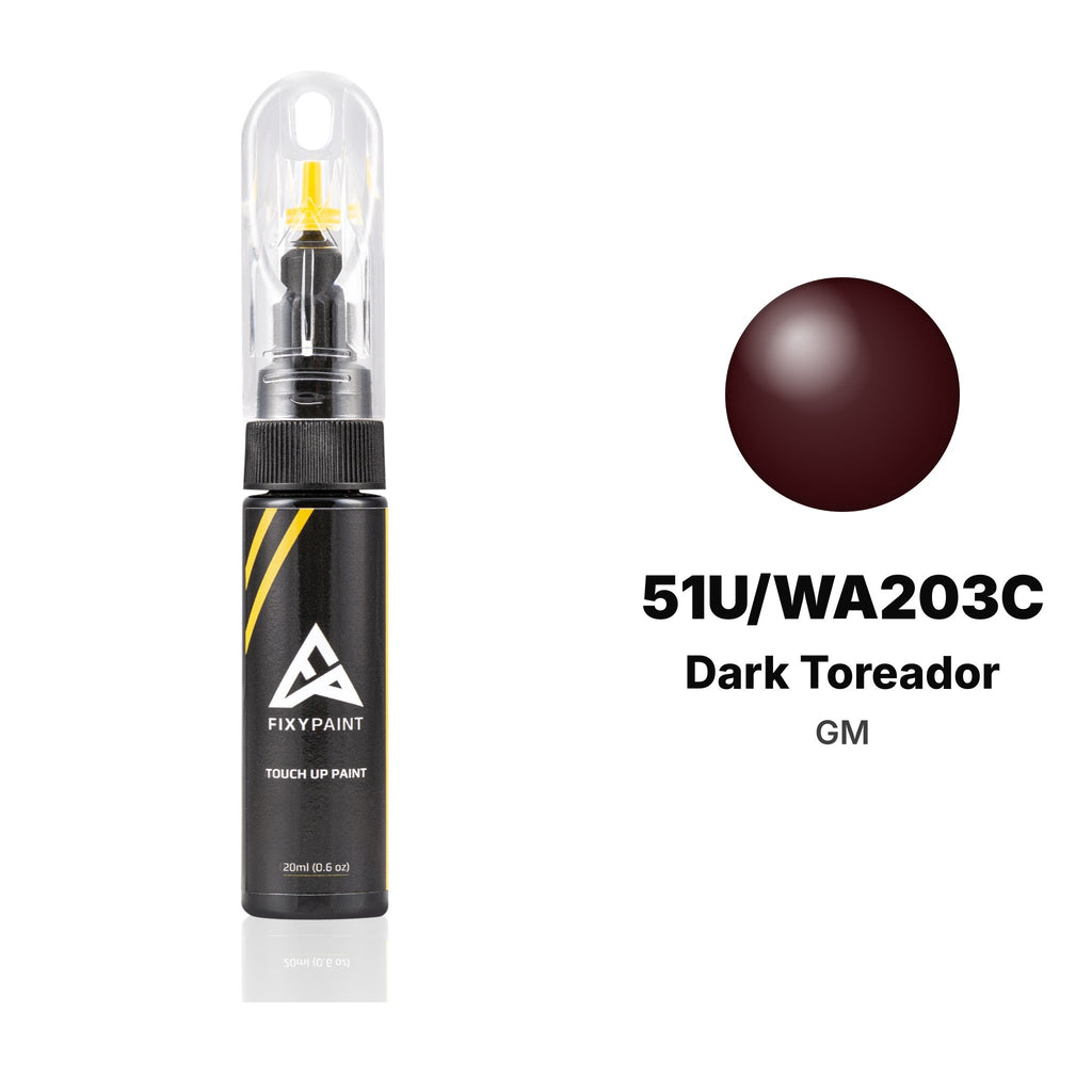Touch-up paint for GM 51U/WA203C Dark Toreador, Basic kit
