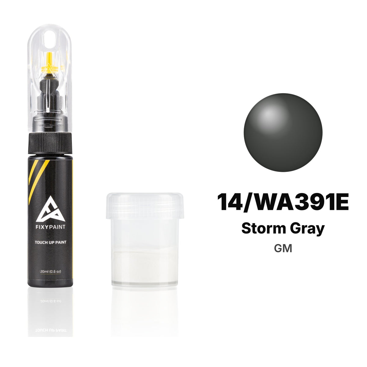 Touch-up paint for GM 14/WA391E Storm Gray, Standard kit
