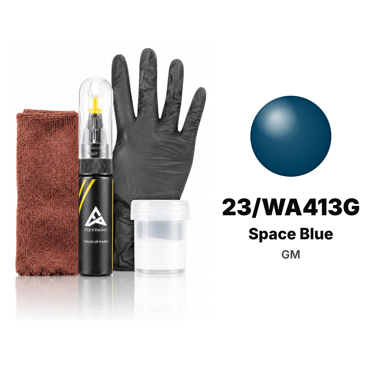 Vernice ritocco per GM – 23/WA413G Space Blue (tutti i modelli, 1999–2004), kit Completo