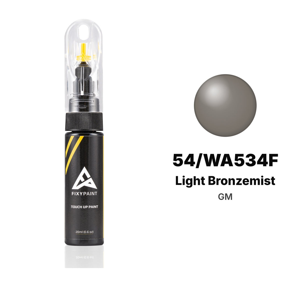 Touch-up paint for GM 54/WA534F Light Bronzemist, Basic kit