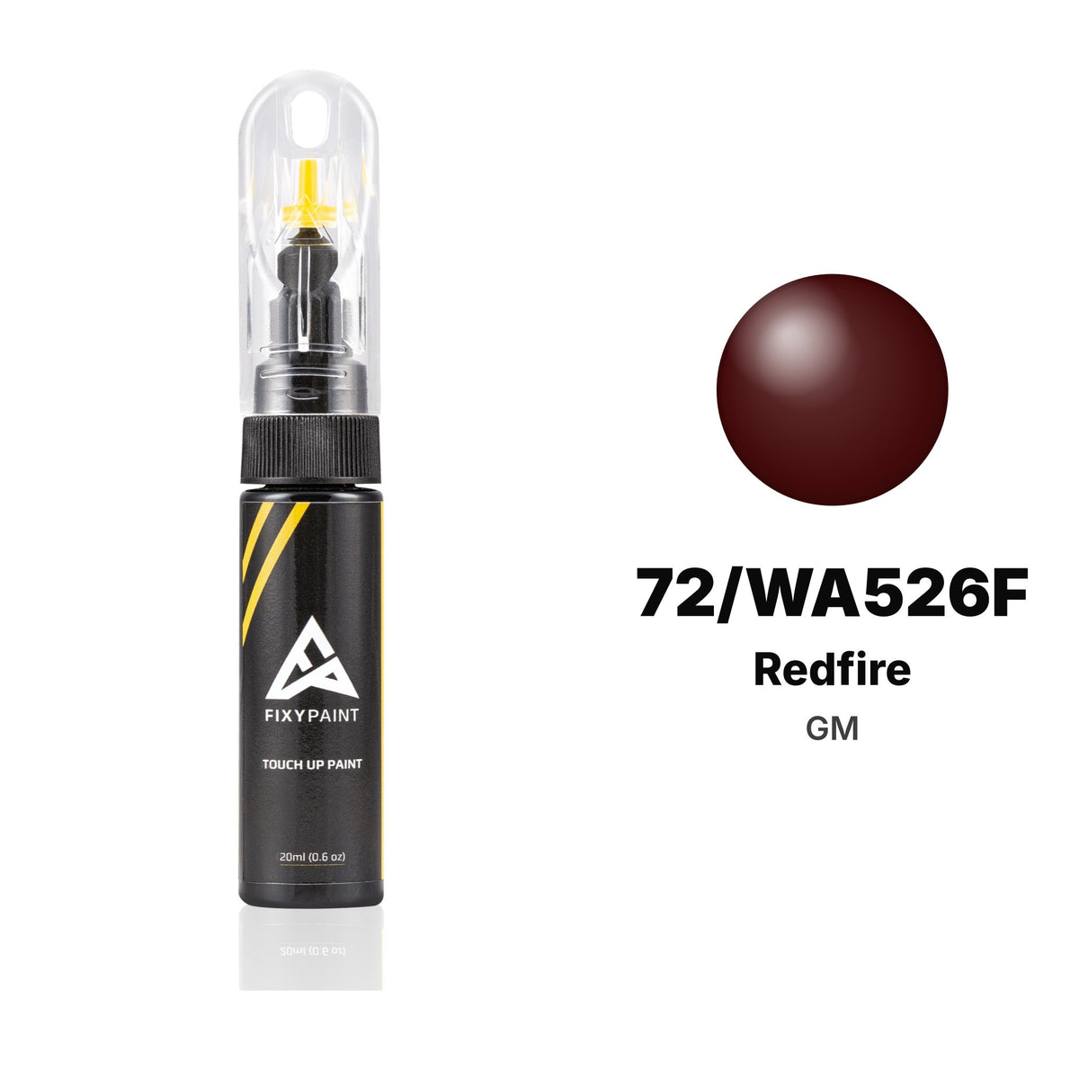 Touch-up paint for GM 72/WA526F Redfire, Basic kit