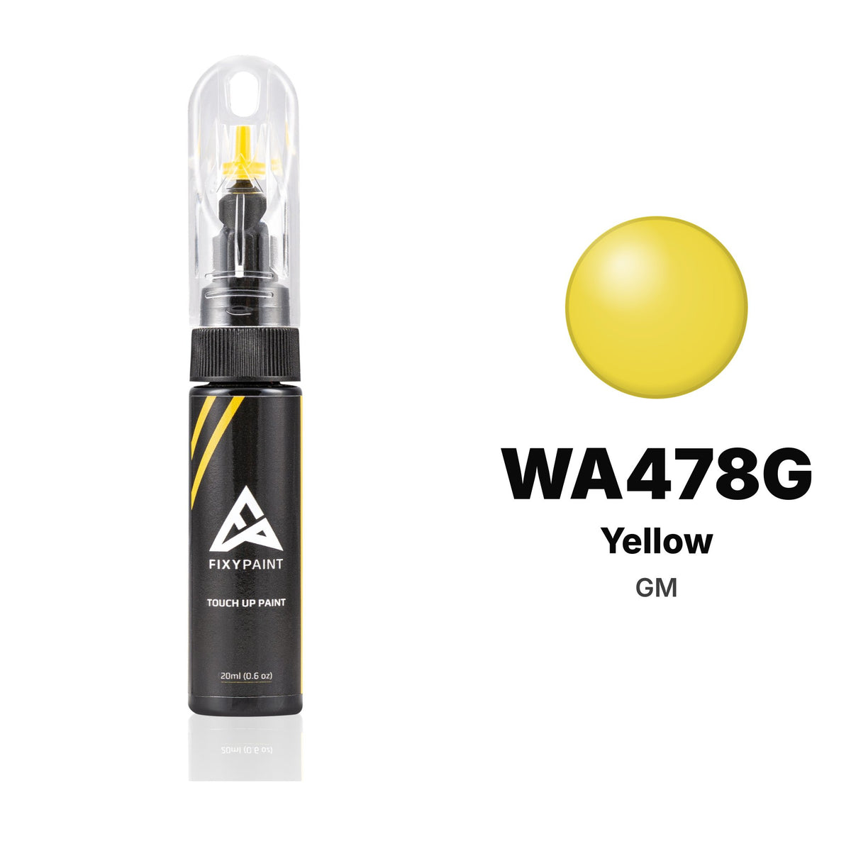 Lackstift für GM – WA478G Yellow (alle Modelle, 2000), Set Basis
