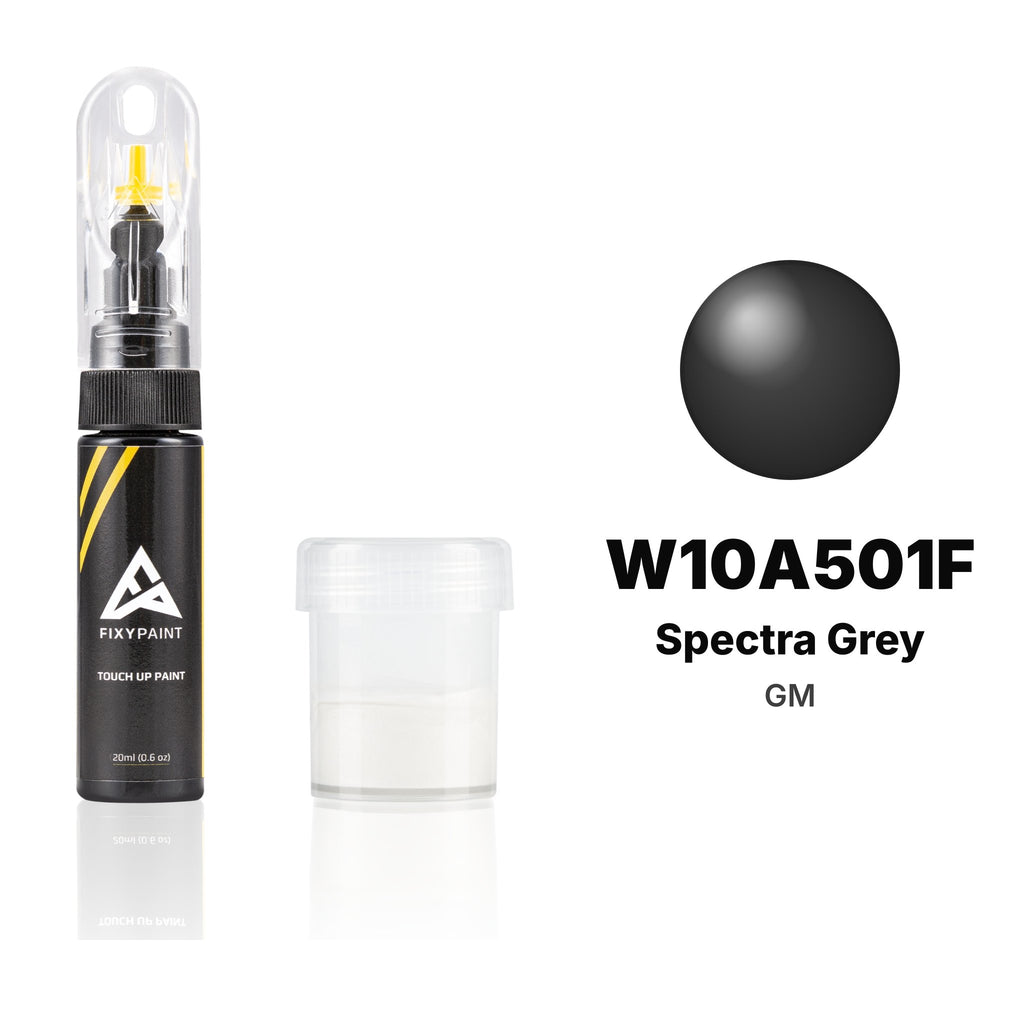 Lackstift für GM – W10A501F Spectra Grey (alle Modelle, 2000–2003), Set Standard