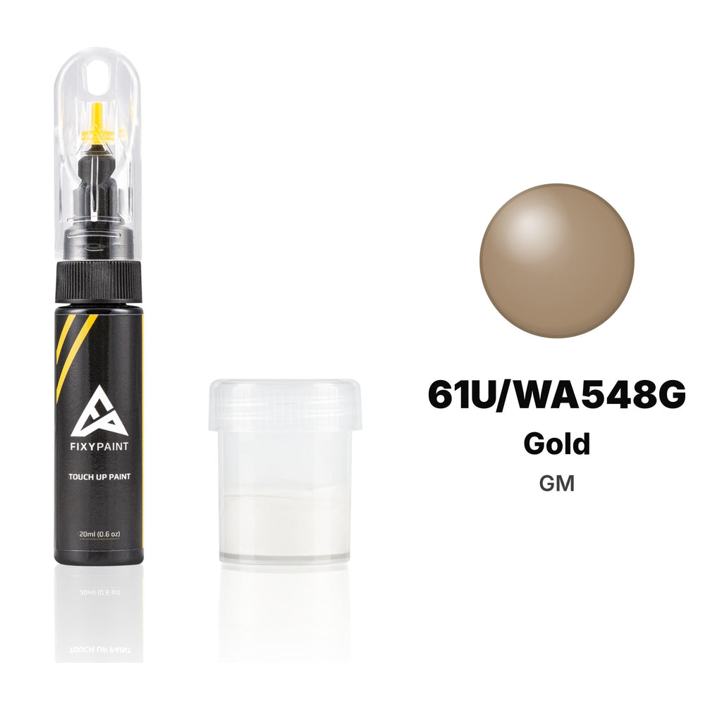 Lackstift für GM – 61U/WA548G Gold (alle Modelle, 2000–2004), Set Standard