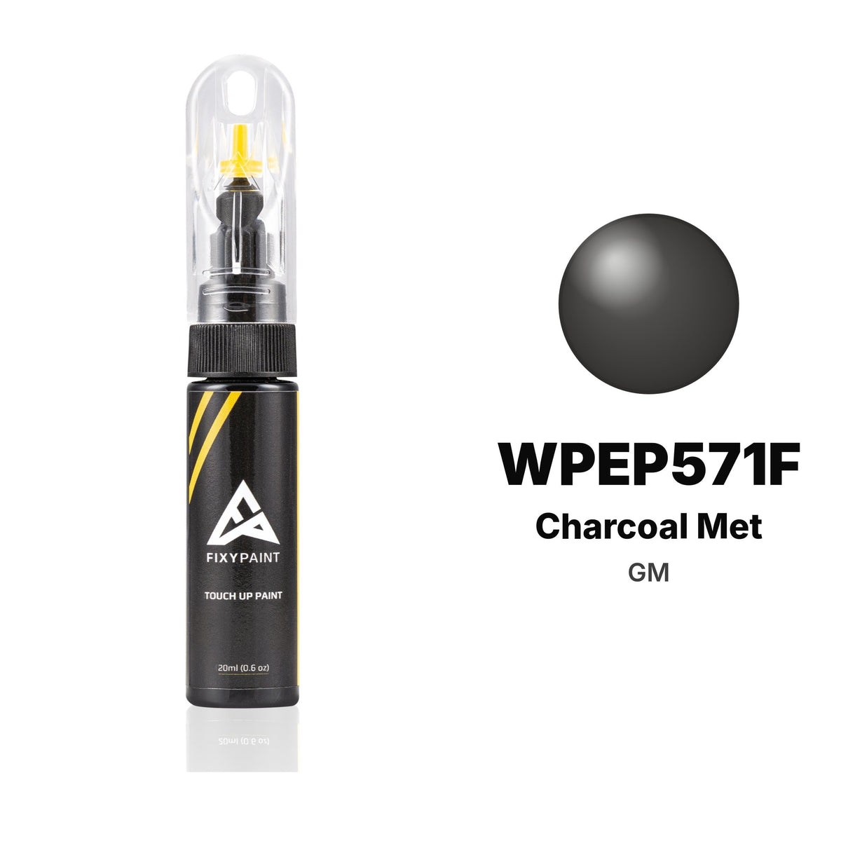 Touch-up paint for GM WPEP571F Charcoal Met, Basic kit