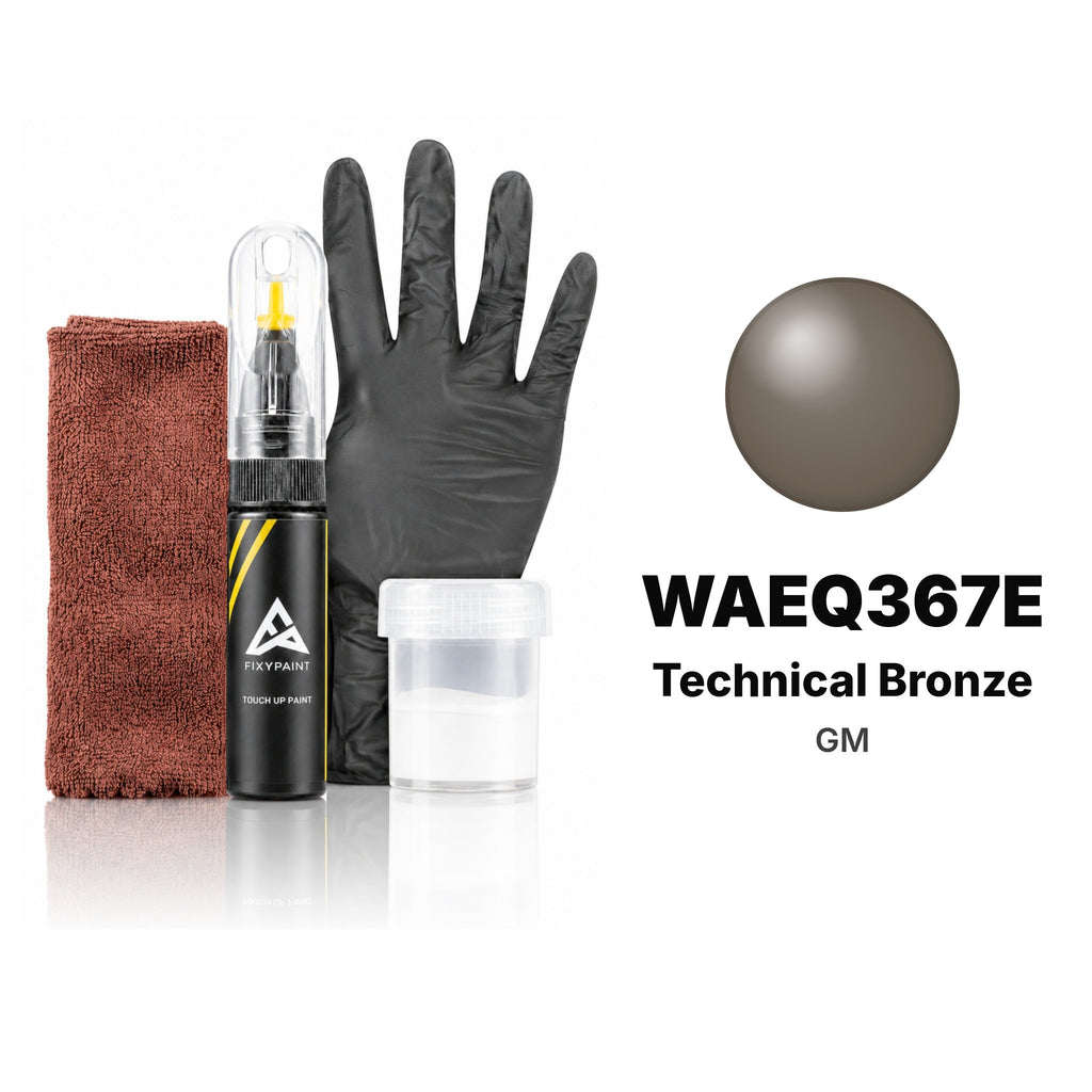 Touch-up paint for GM WAEQ367E Technical Bronze, Complete kit