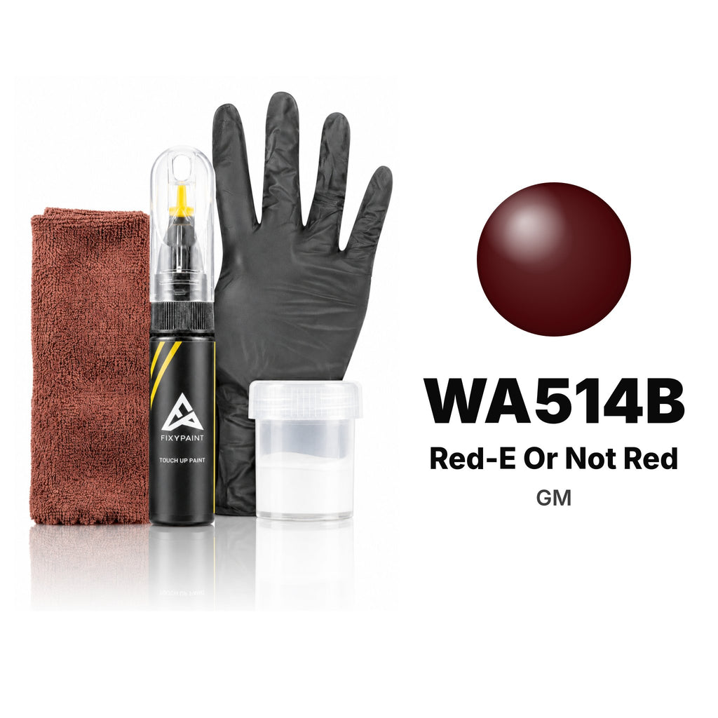 Touch-up paint for GM WA514B Red-E Or Not Red, Complete kit