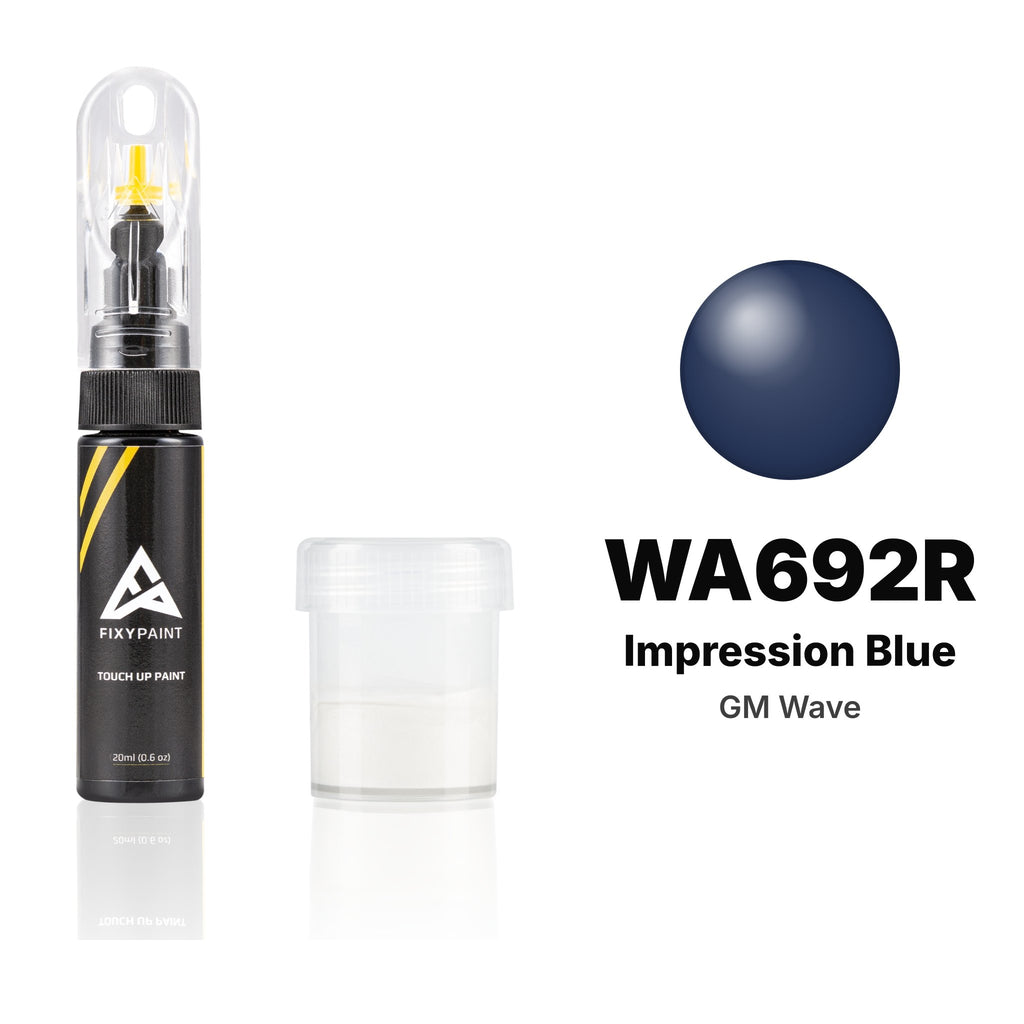 Touch-up paint for GM Wave WA692R Impression Blue, Standard kit