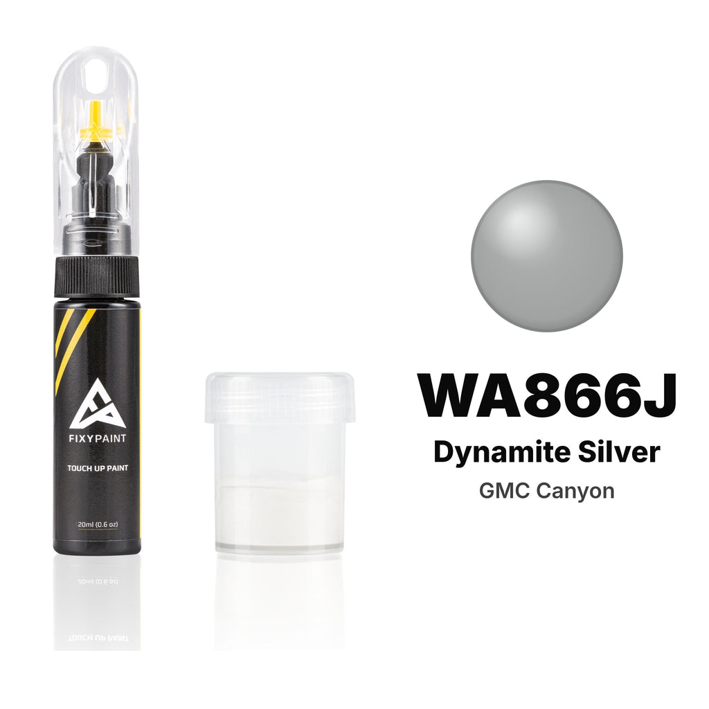 Touch-up paint for GMC Canyon WA866J Dynamite Silver, Standard kit