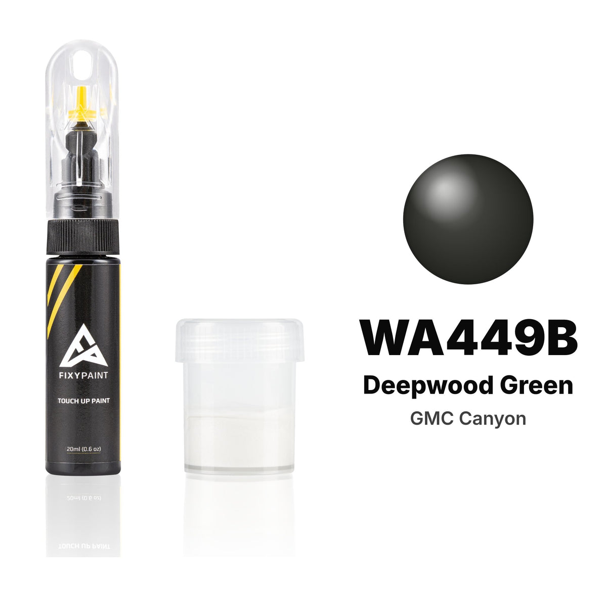 Touch-up paint for GMC Canyon WA449B Deepwood Green, Standard kit