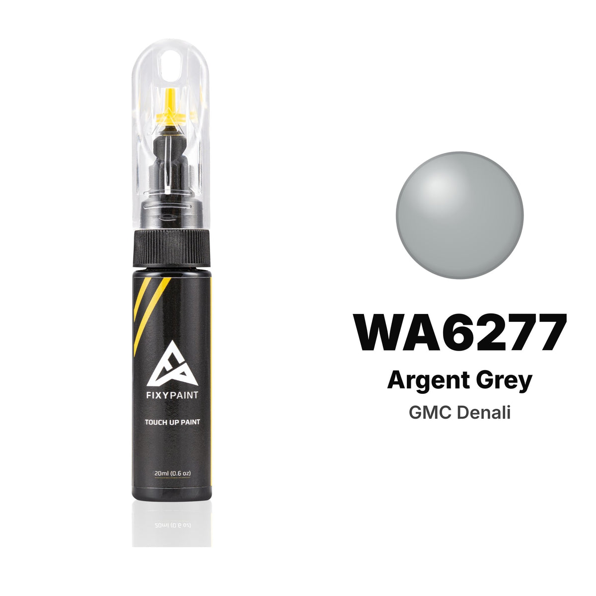 Pintura de retoque para GMC Denali – WA6277 Argent Grey (1997–2010), kit Básico