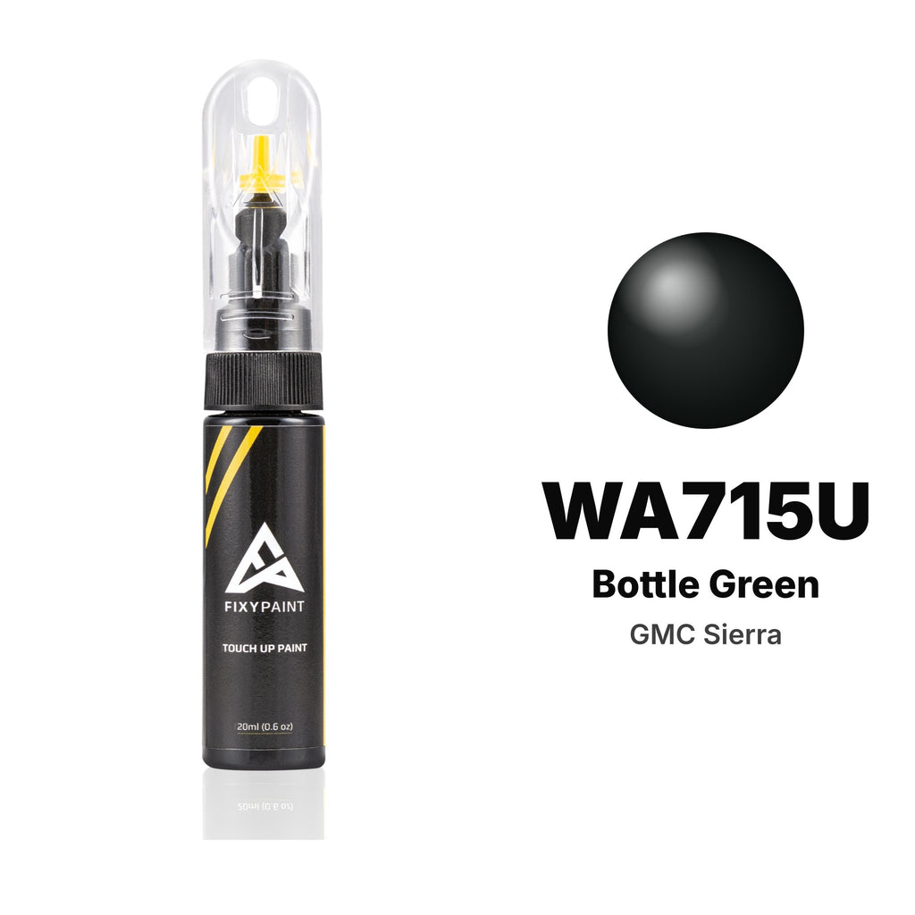 Touch-up paint for GMC Sierra WA715U Bottle Green, Basic kit