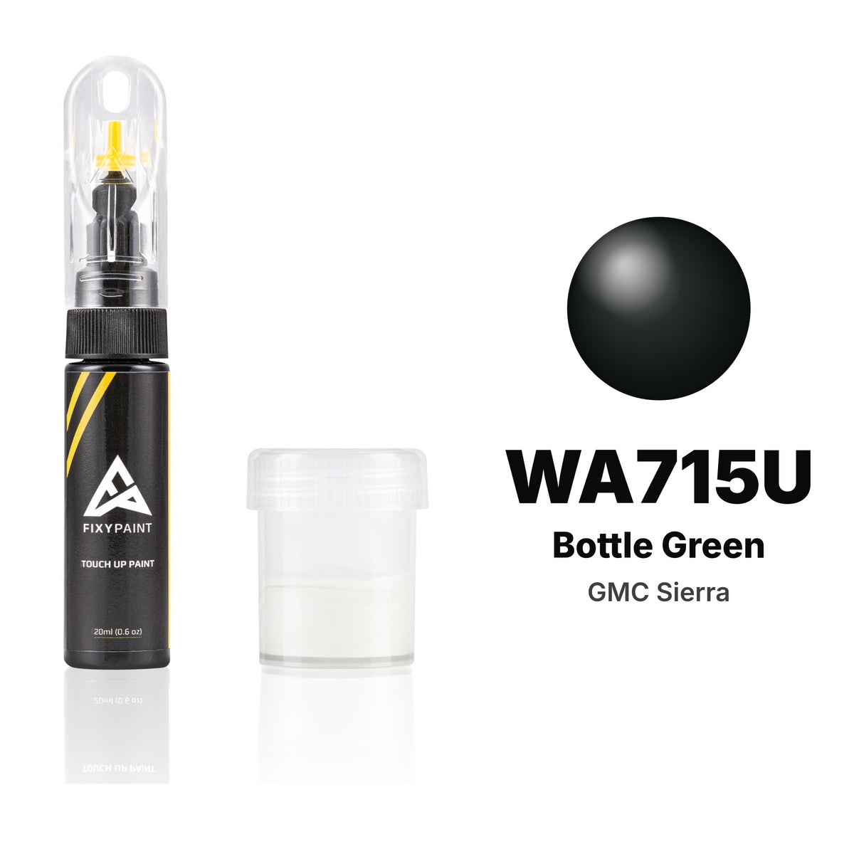 Touch-up paint for GMC Sierra WA715U Bottle Green, Standard kit