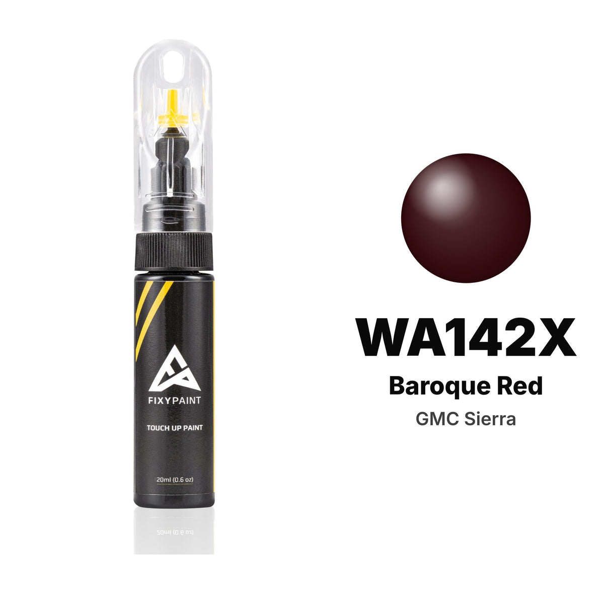 Touch-up paint for GMC Sierra WA142X Baroque Red, Basic kit