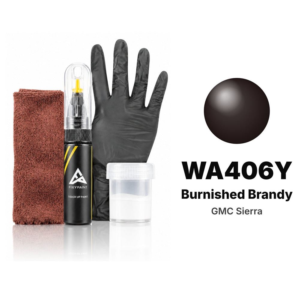 Touch-up paint for GMC Sierra WA406Y Burnished Brandy, Complete kit