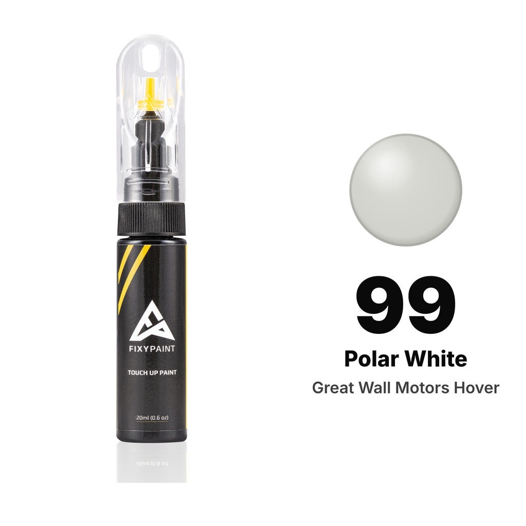 Touch-up paint for Great Wall Motors Hover 99 Polar White, Basic kit