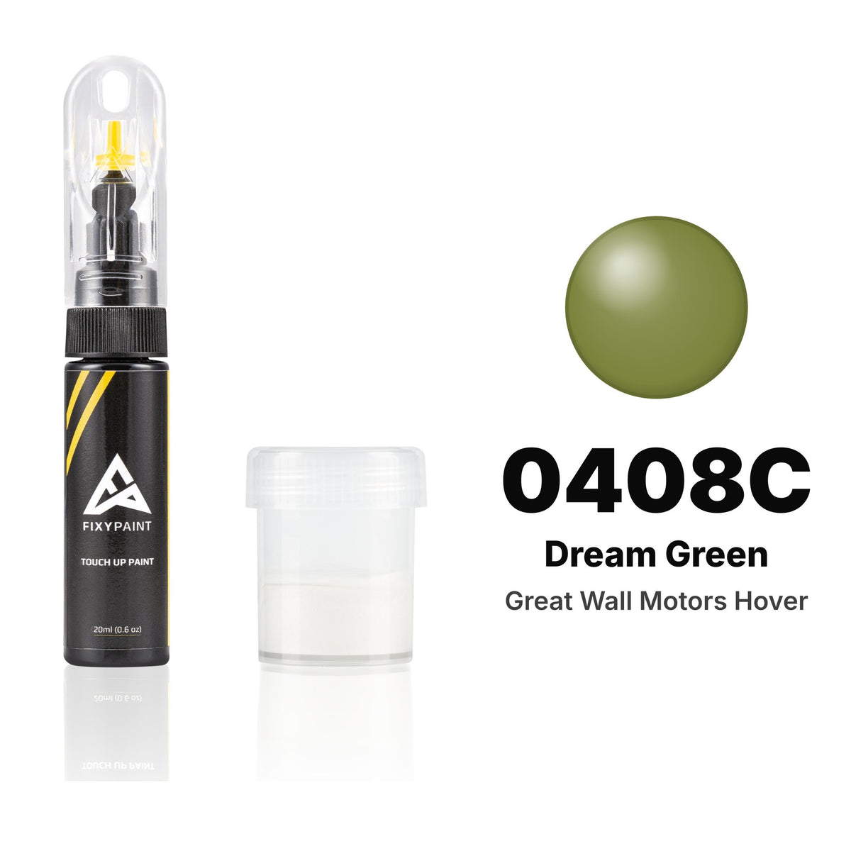 Touch-up paint for Great Wall Motors Hover 0408C Dream Green, Standard kit