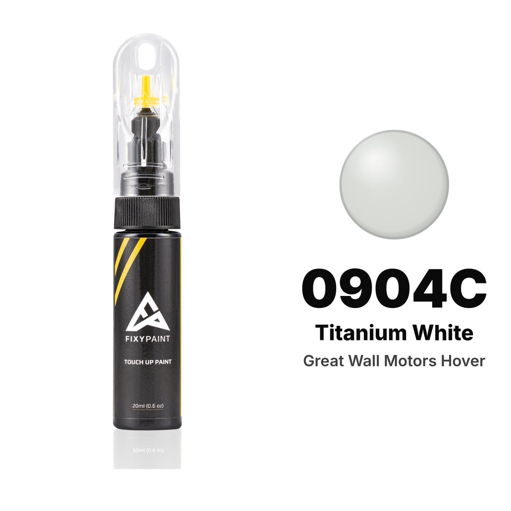 Touch-up paint for Great Wall Motors Hover 0904C Titanium White, Basic kit