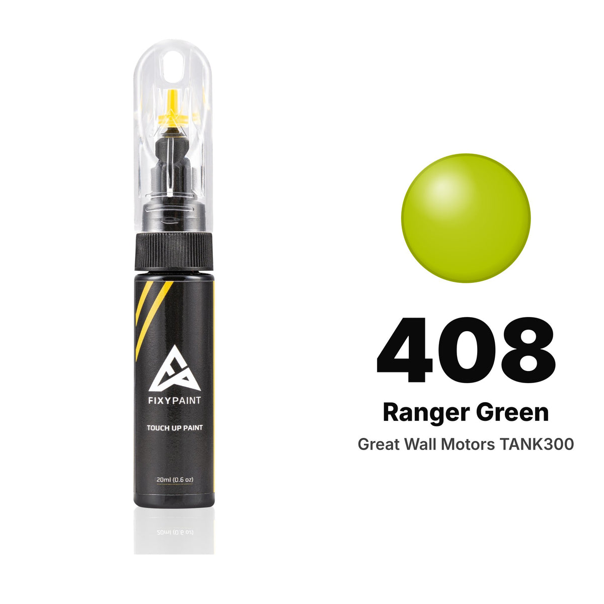 Touch-up paint for Great Wall Motors TANK300 408 Ranger Green, Basic kit
