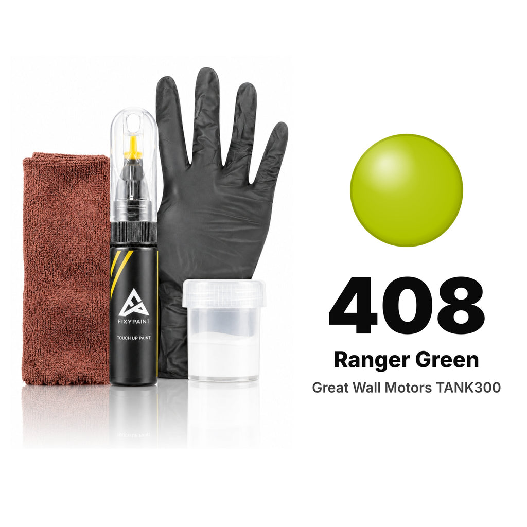Touch-up paint for Great Wall Motors TANK300 408 Ranger Green, Complete kit