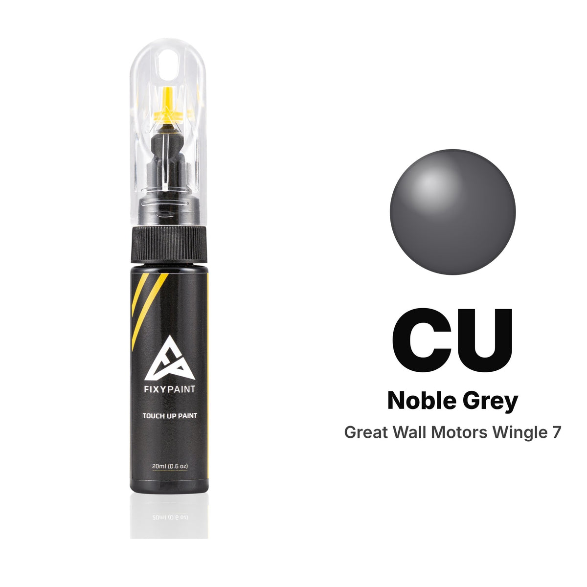 Pintura de retoque para Great Wall Motors Wingle 7 – CU Noble Grey (2010–2012), kit Básico