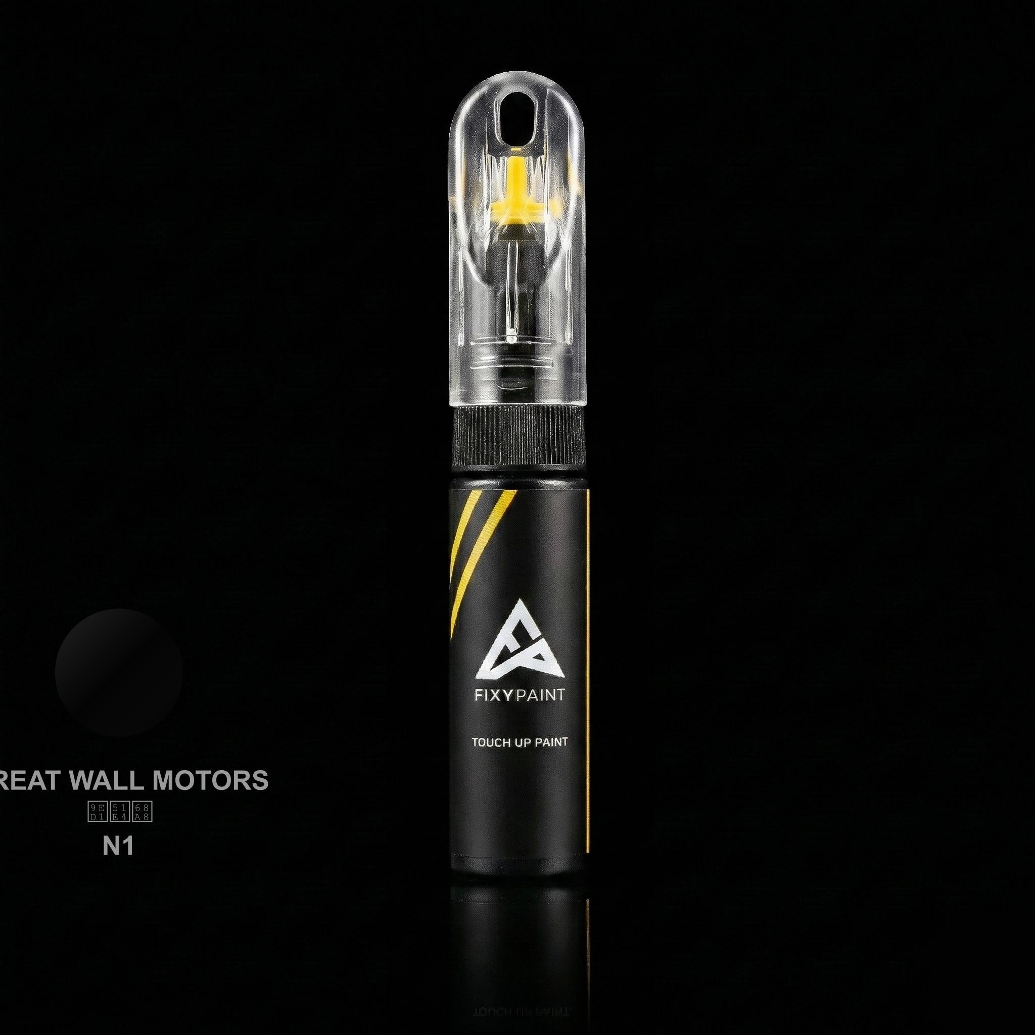 Great Wall Motors Poer touch up paint kit - CRYSTAL BLACK N1 scratch repair