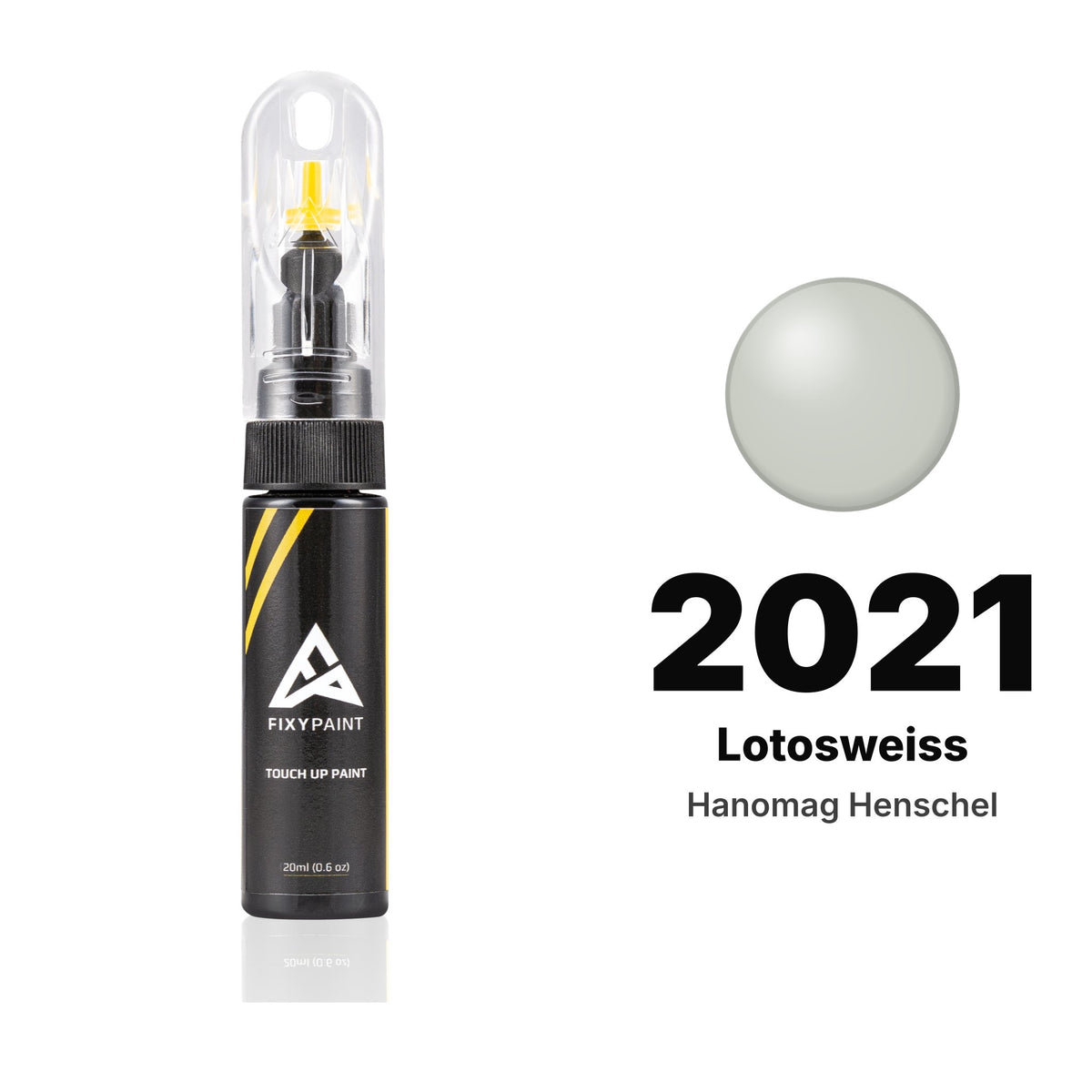 Touch-up paint for Hanomag Henschel 2021 Lotosweiss, Basic kit