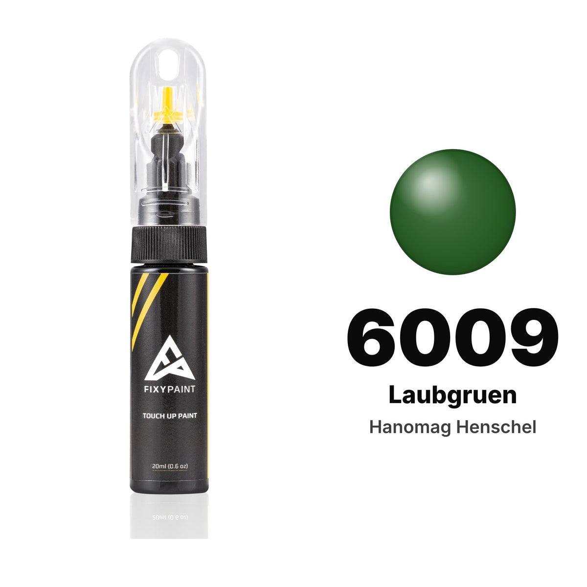 Touch-up paint for Hanomag Henschel 6009 Laubgruen, Basic kit