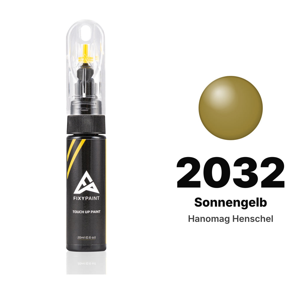 Vernice ritocco per Hanomag Henschel – 2032 Sonnengelb (tutti i modelli, dal 1990), kit Base
