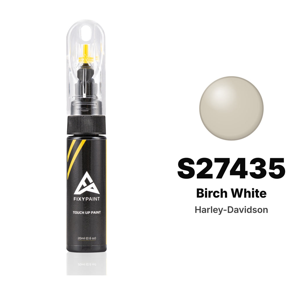 Touch-up paint for Harley-Davidson S27435 Birch White, Basic kit