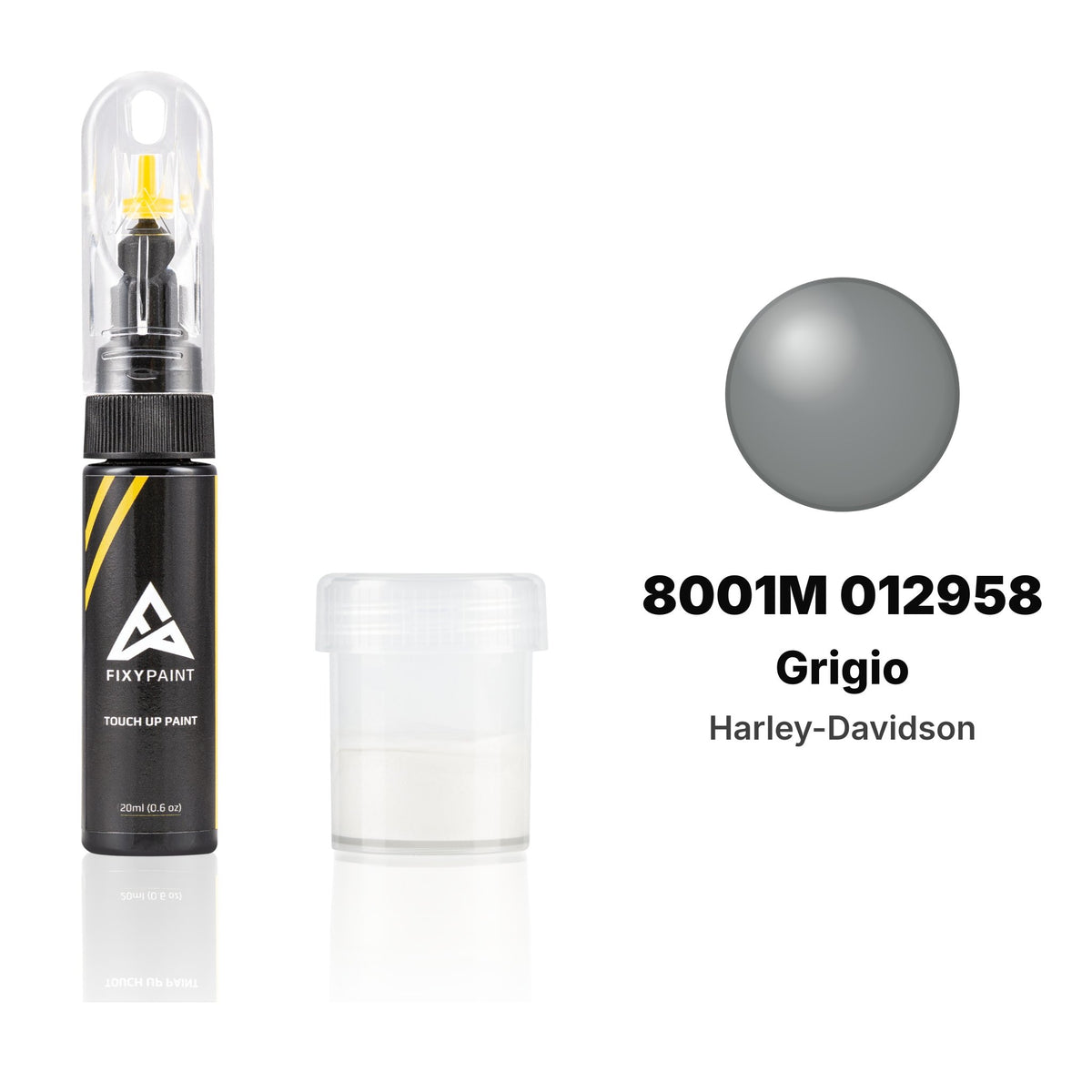 Touch-up paint for Harley-Davidson 8001M 012958 Grigio, Standard kit