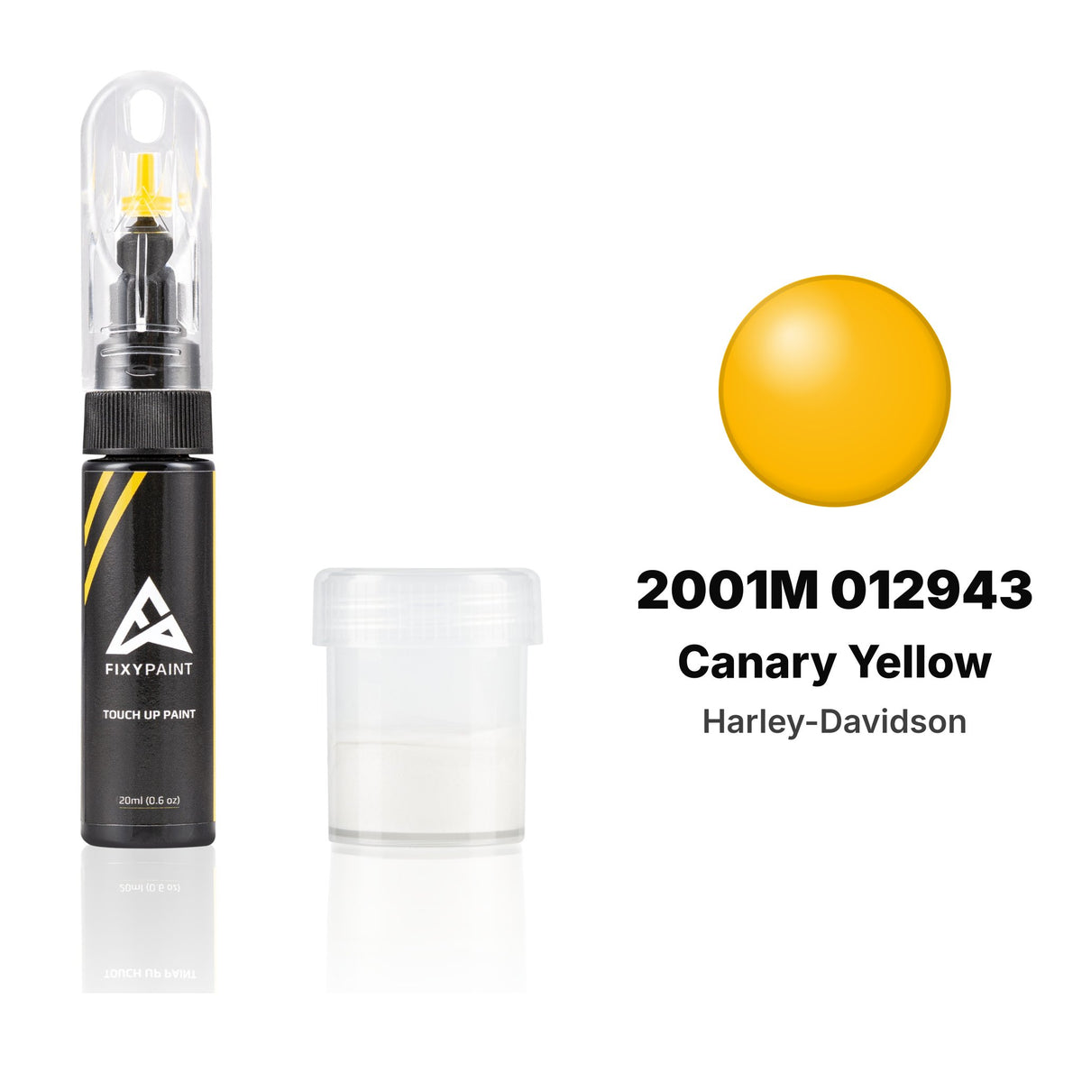 Touch-up paint for Harley-Davidson 2001M 012943 Canary Yellow, Standard kit