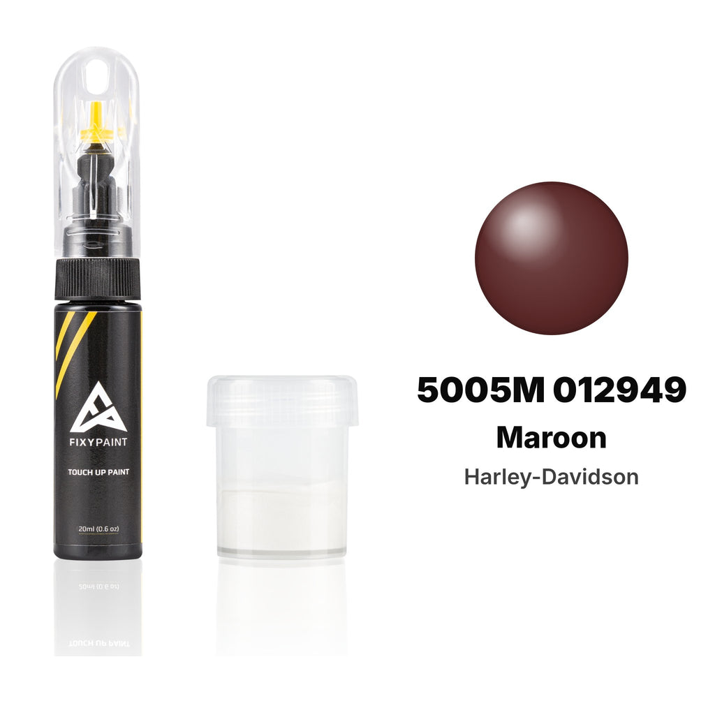 Touch-up paint for Harley-Davidson 5005M 012949 Maroon, Standard kit