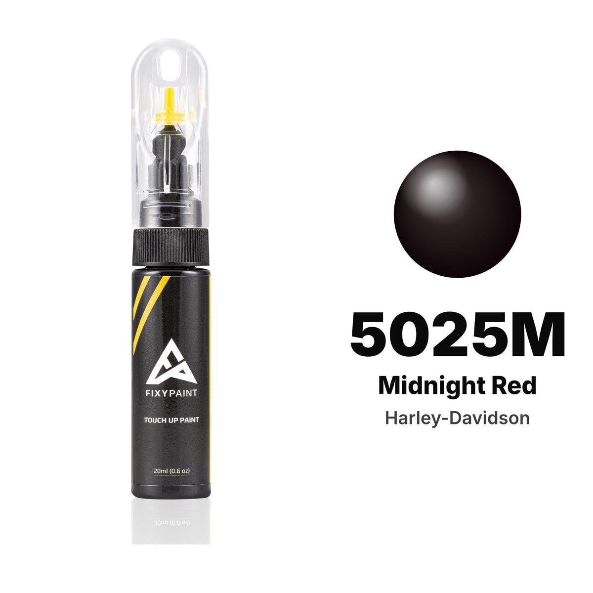 Touch-up paint for Harley-Davidson 5025M Midnight Red, Basic kit