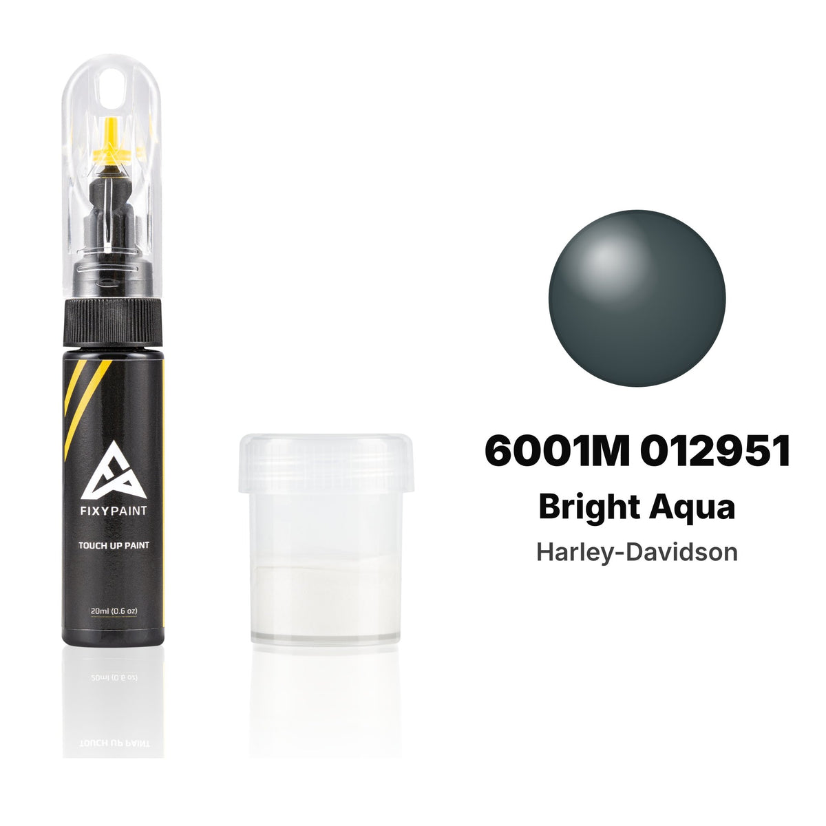Touch-up paint for Harley-Davidson 6001M 012951 Bright Aqua, Standard kit