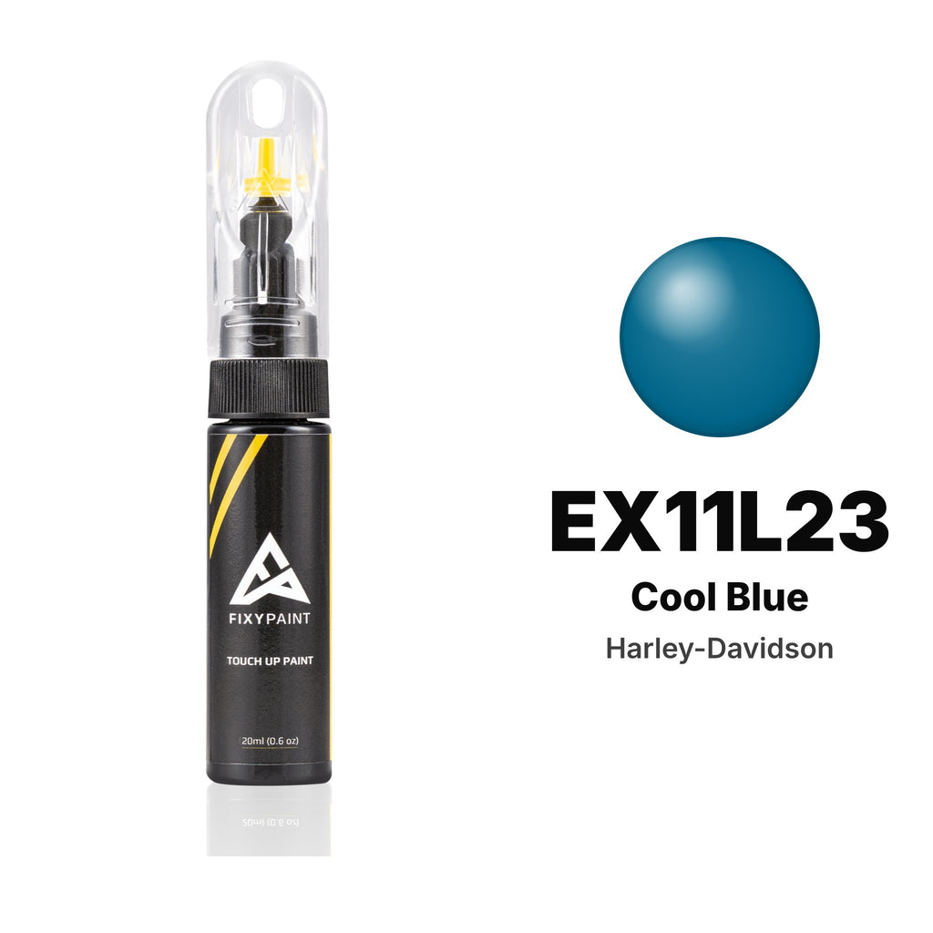 Touch-up paint for Harley-Davidson EX11L23 Cool Blue, Basic kit