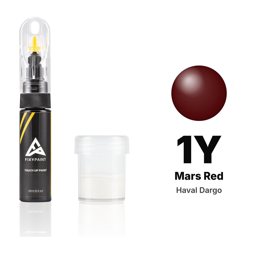 Lackstift für Haval Dargo – 1Y Mars Red (2022–2025), Set Standard