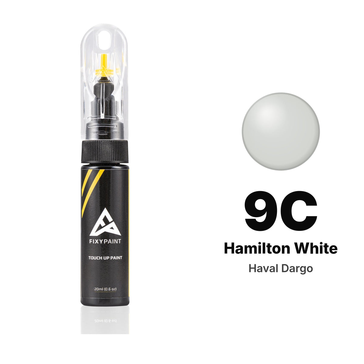 Touch-up paint for Haval Dargo 9C Hamilton White, Basic kit