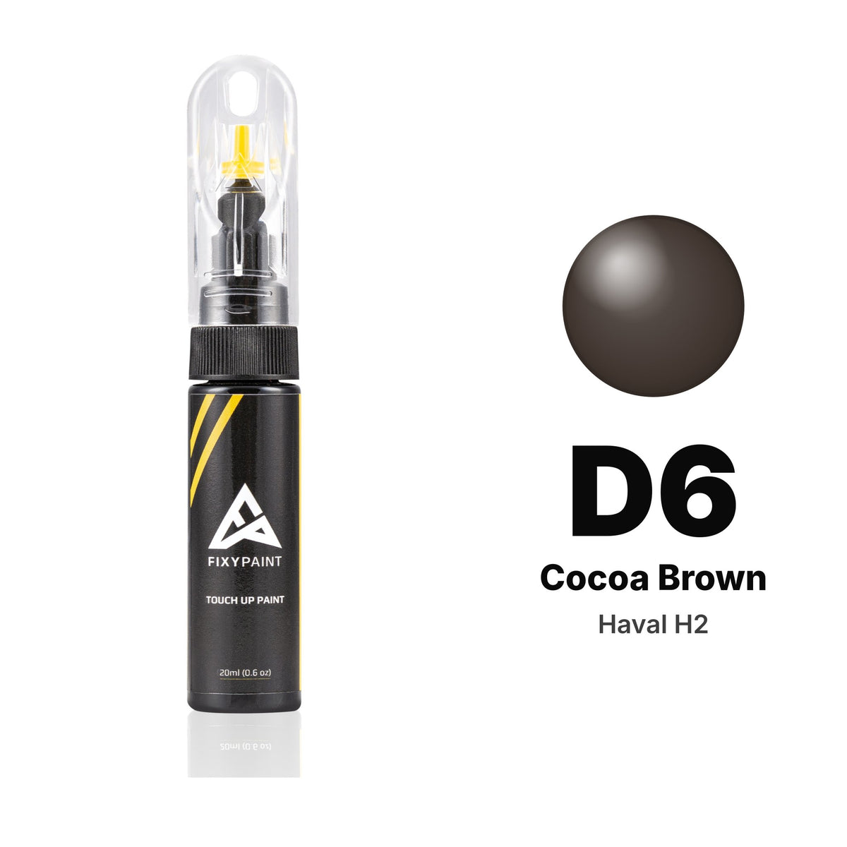 Touch-up paint for Haval H2 D6 Cocoa Brown, Basic kit