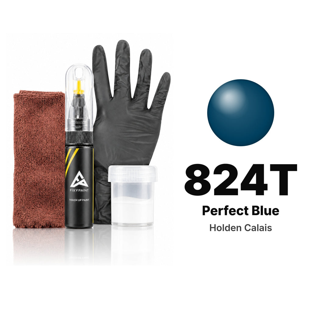 Touch-up paint for Holden Calais 824T Perfect Blue, Complete kit
