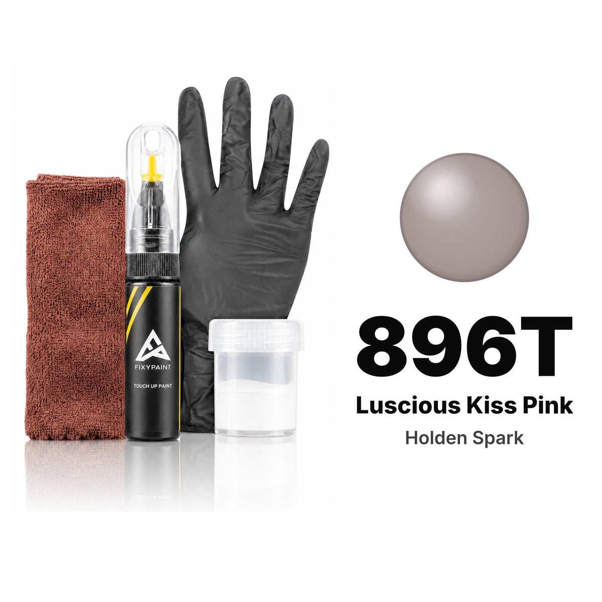 Lackstift für Holden Spark – 896T Luscious Kiss Pink (2011), Set Komplett