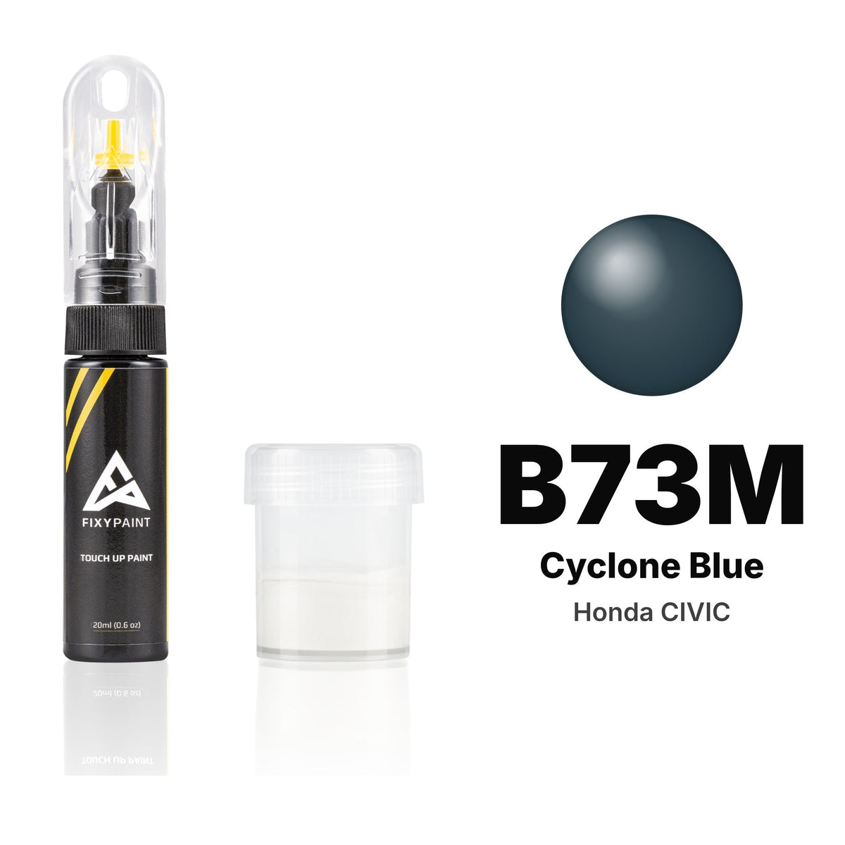 Touch-up paint for Honda Civic B73M Cyclone Blue, Standard kit