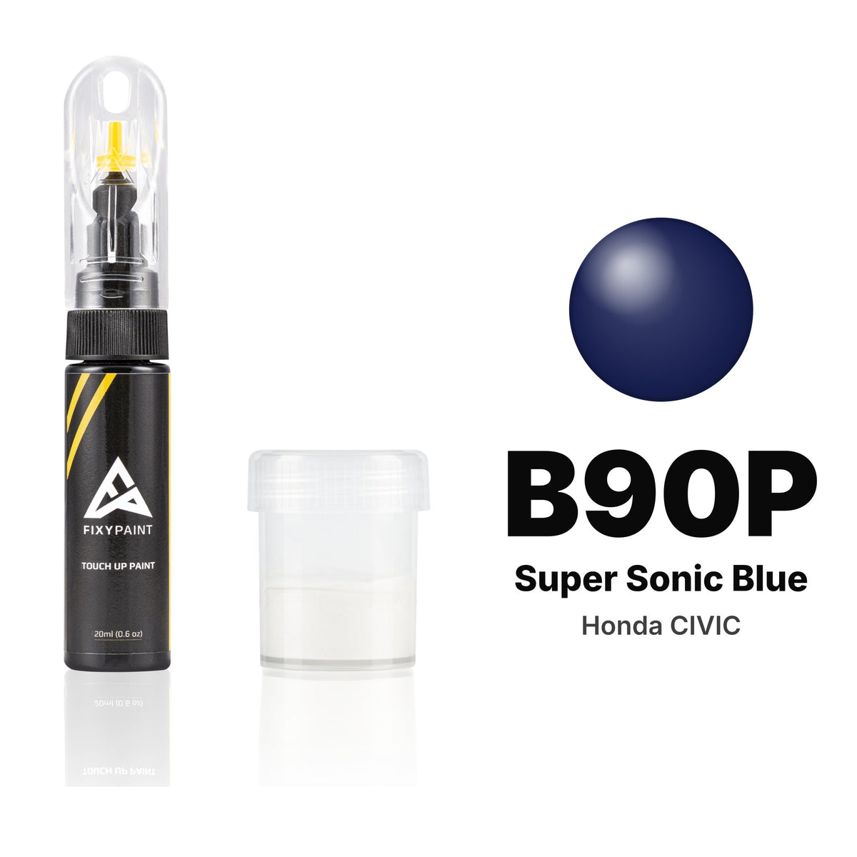Touch-up paint for Honda Civic B90P Super Sonic Blue, Standard kit