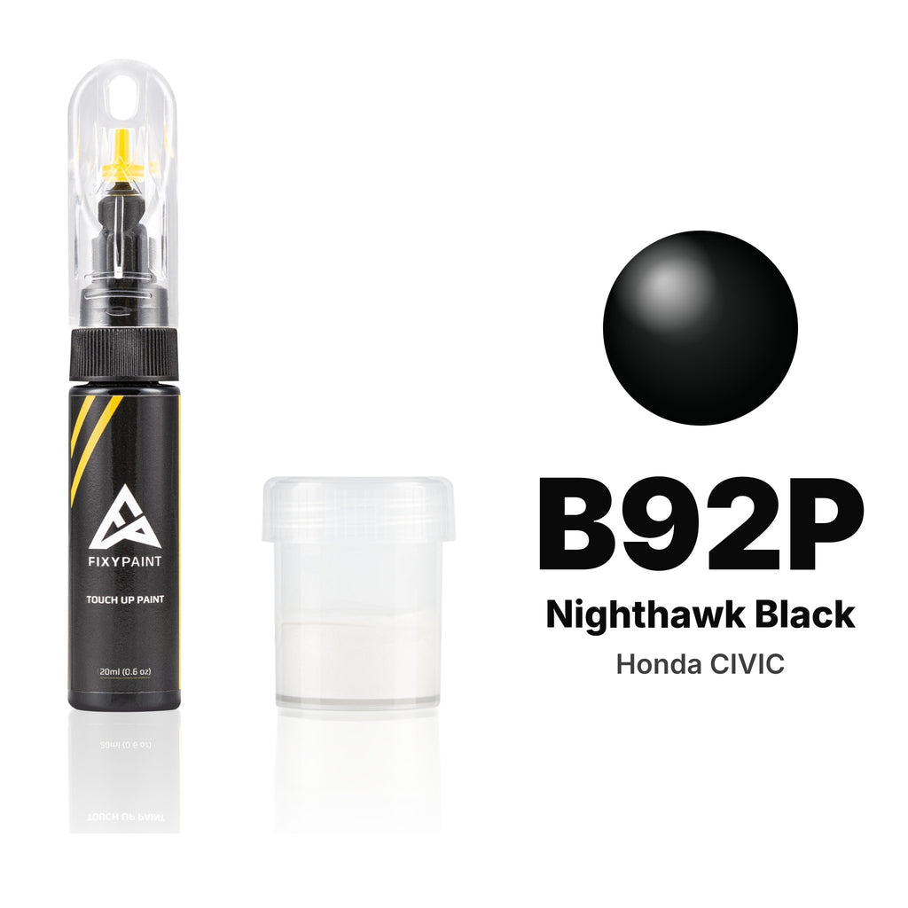Touch-up paint for Honda Civic B92P Nighthawk Black, Standard kit