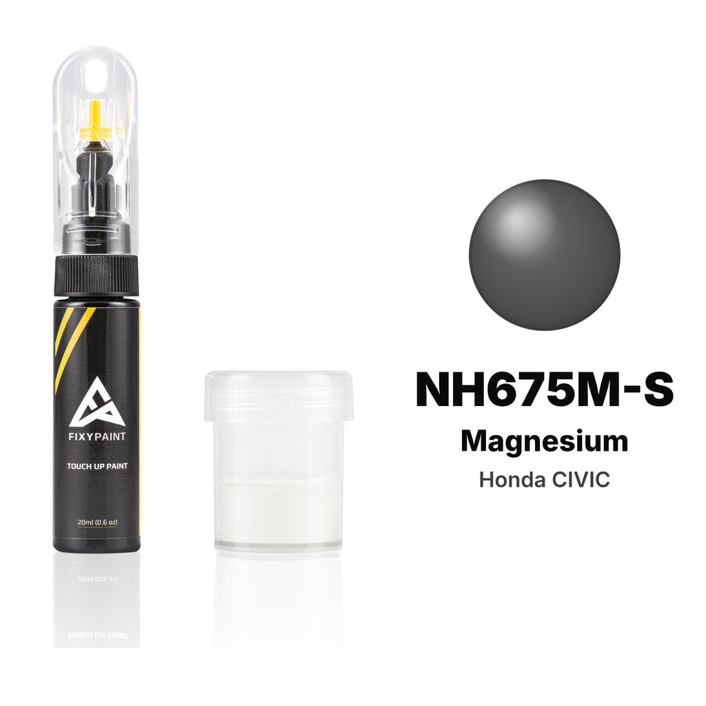 Peinture de retouche pour Honda Civic – NH675M-S Magnesium (2003–2005), kit Standard