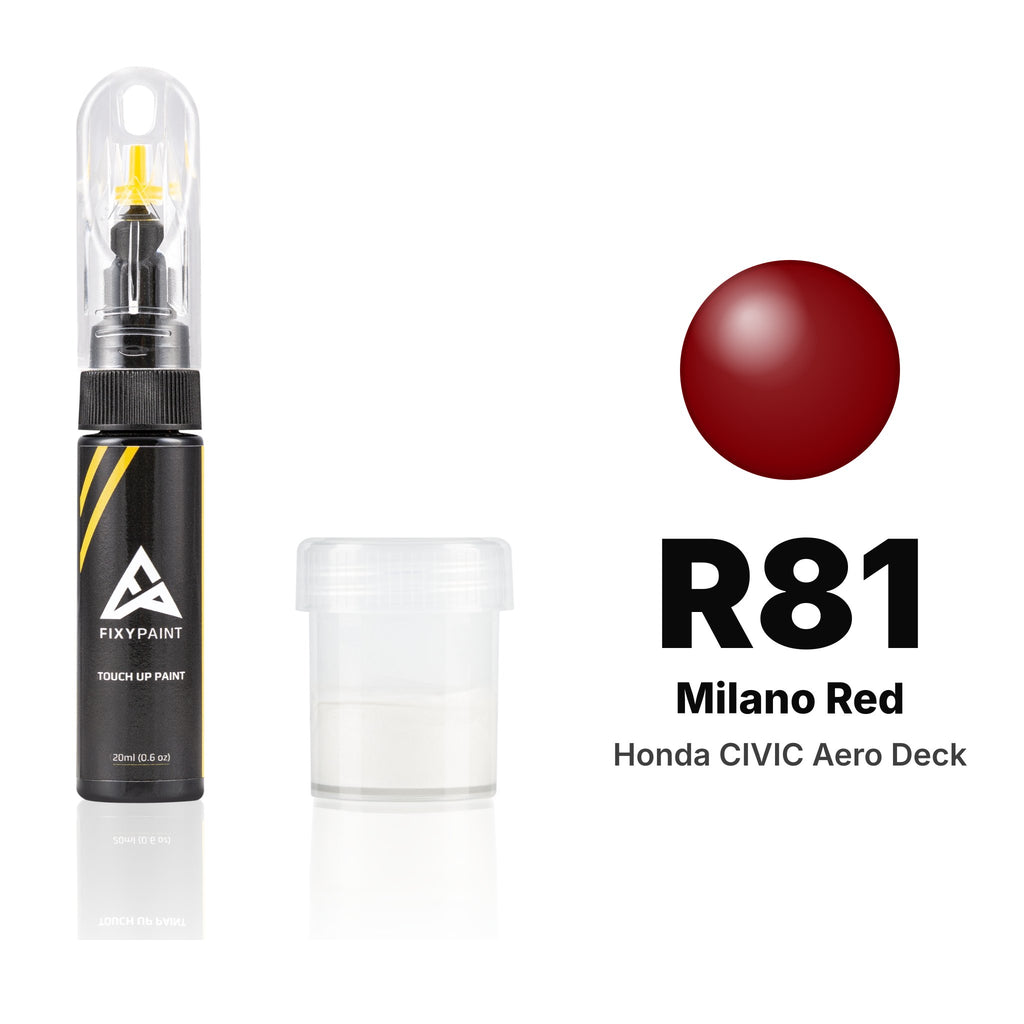 Vernice ritocco per Honda Civic Aero Deck – R81 Milano Red (2002–2012), kit Standard