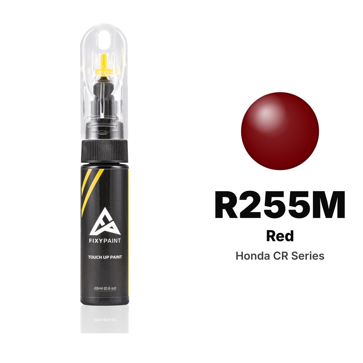 Touch-up paint for Honda CR Series R255M Red, Basic kit