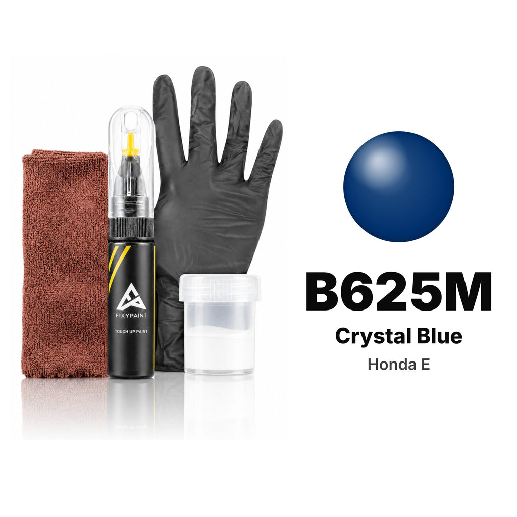 Touch-up paint for Honda E B625M Crystal Blue, Complete kit