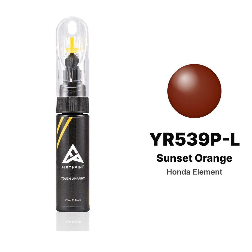Touch-up paint for Honda Element YR539P-L Sunset Orange, Basic kit